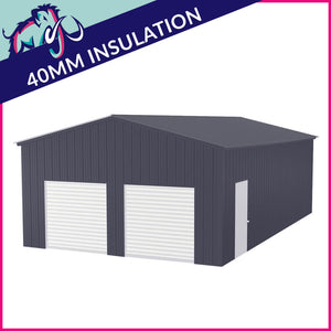 Workshop 2 Bay 10 Degree Gable 6 x 8 x 2.5m