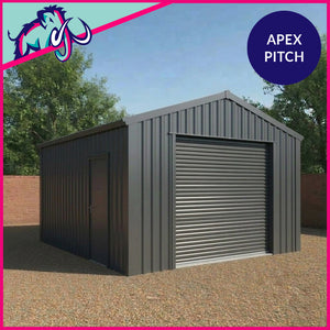 Steel Small Utility Apex Pitch Building