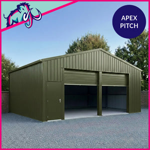 Steel Workshop Apex Pitch - 6m width