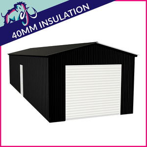 Single Steel Garage – 3 x 12 x 2.5m