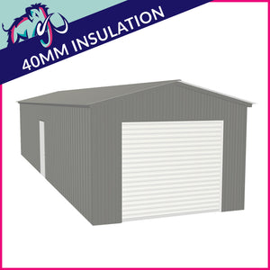 Single Steel Garage – 3 x 12 x 2.5m