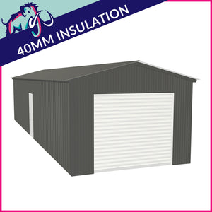 Single Steel Garage – 3 x 12 x 2.5m