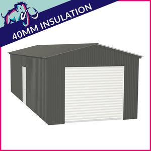 Single Steel Garage – 3 x 9 x 2.5m