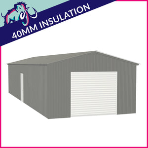 Single Steel Garage – 4 x 12 x 2.5m