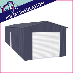 Single Steel Garage – 4 x 8 x 2.5m