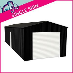 Single Steel Garage – 3 x 12 x 2.5m