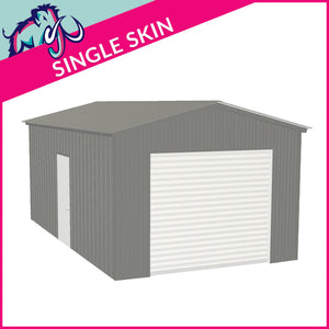 Single Steel Garage – 3 x 6 x 2.5m