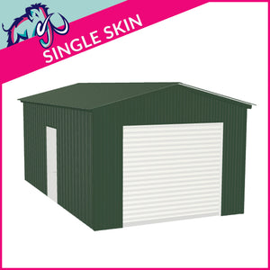 Single Steel Garage – 3 x 6 x 2.5m