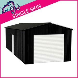 Single Steel Garage – 3 x 9 x 2.5m