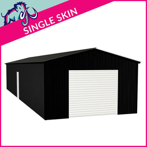 Single Steel Garage – 4 x 16 x 2.5m