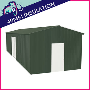 Single Steel Garage – 3 x 12 x 2.5m