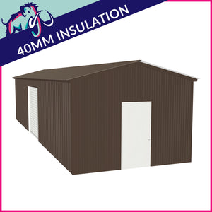 Single Steel Garage – 3 x 12 x 2.5m