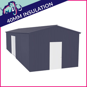 Single Steel Garage – 4 x 8 x 2.5m