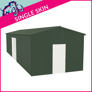 Single Steel Garage – 3 x 12 x 2.5m