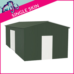 Single Steel Garage – 3 x 9 x 2.5m