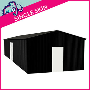 Single Steel Garage – 4 x 16 x 2.5m