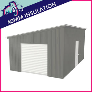 Single Steel Garage – 3 x 6 x 2.5m