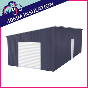 Single Steel Garage – 3 x 12 x 2.5m