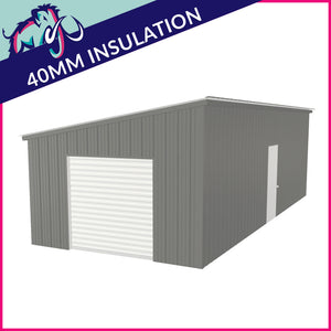 Single Steel Garage – 3 x 9 x 2.5m