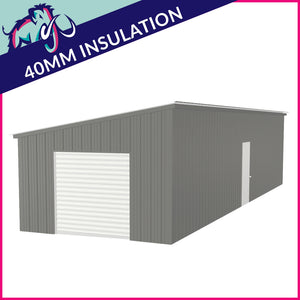 Single Steel Garage – 4 x 12 x 2.5m