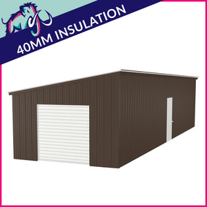 Single Steel Garage – 4 x 12 x 2.5m