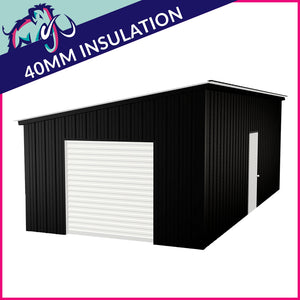 Single Steel Garage – 4 x 8 x 2.5m