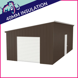 Single Steel Garage – 4 x 8 x 2.5m