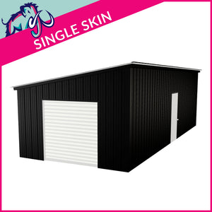 Single Steel Garage – 3 x 9 x 2.5m