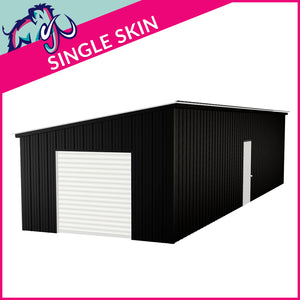 Single Steel Garage – 4 x 12 x 2.5m