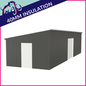 Single Steel Garage – 4 x 16 x 2.5m