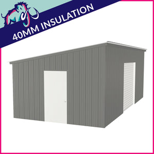 Single Steel Garage – 4 x 8 x 2.5m