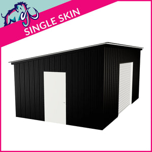 Single Steel Garage – 3 x 6 x 2.5m