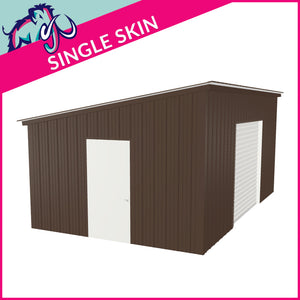 Single Steel Garage – 3 x 6 x 2.5m